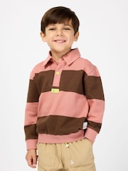 GEN Placket Stripete Rugby Poloskjorte - Bilde 1 av 7