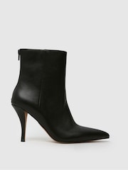 Schuh Black Betty Leather Heeled Boot - Image 1 of 4