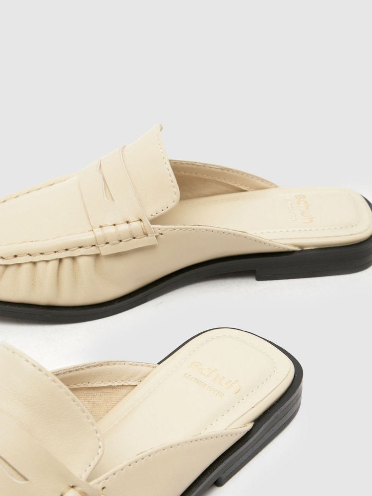 Schuh Leeds Leather Backless Loafer - תמונה 4 מתוך 4