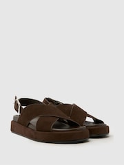 Schuh Brown Tennessee Leather Sandal - Image 2 of 4