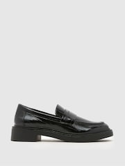 Schuh Black Leicester Chunky Loafer - Image 1 of 4