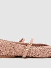 Schuh Pink Lisbeth Crochet Ballerina - Image 4 of 4