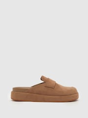 Schuh Brown Tiramisu Closed Toe Sandal - Image 1 of 4