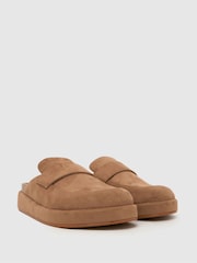 Schuh Brown Tiramisu Closed Toe Sandal - Image 2 of 4