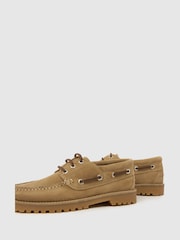 Schuh Brown Lovington Leather Boat Shoe - Image 3 of 4