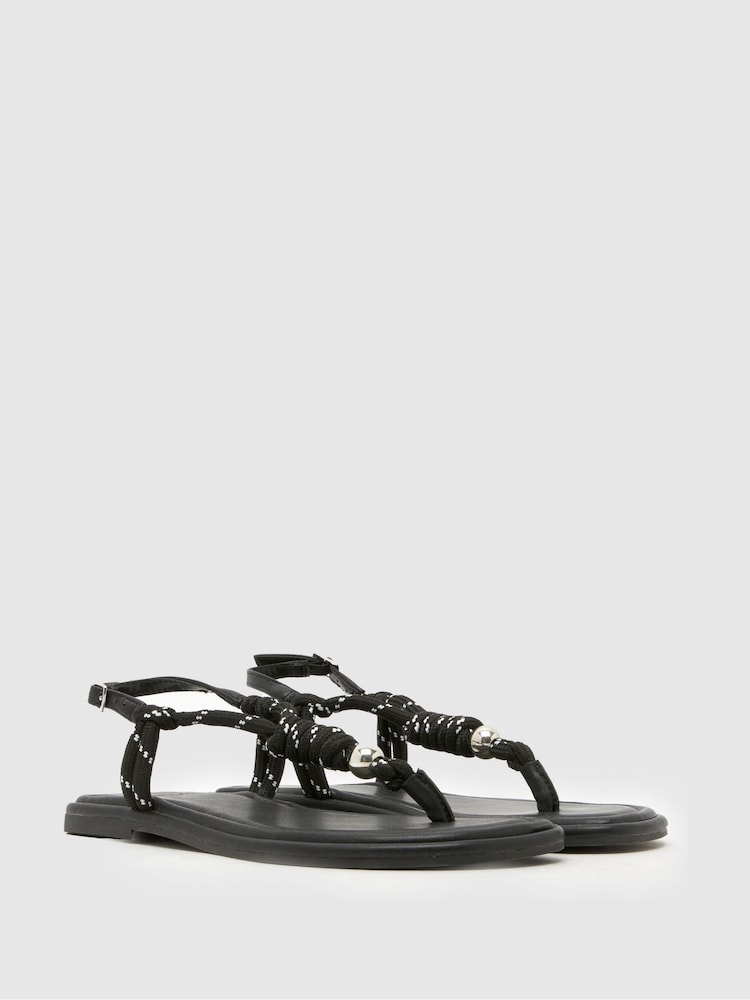 שחור - Schuh סנדלי חבל, דגם Talisha - תמונה 2 מתוך 4 שחור - Schuh סנדלי חבל, דגם Talisha - תמונה 2 מתוך 4