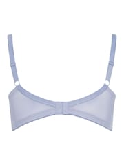Yours Curve Blue Hi Shine Bra - Image 6 of 6