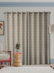 Land & Shore Multi Lorie Made to Measure Curtains - Image 2 of 9