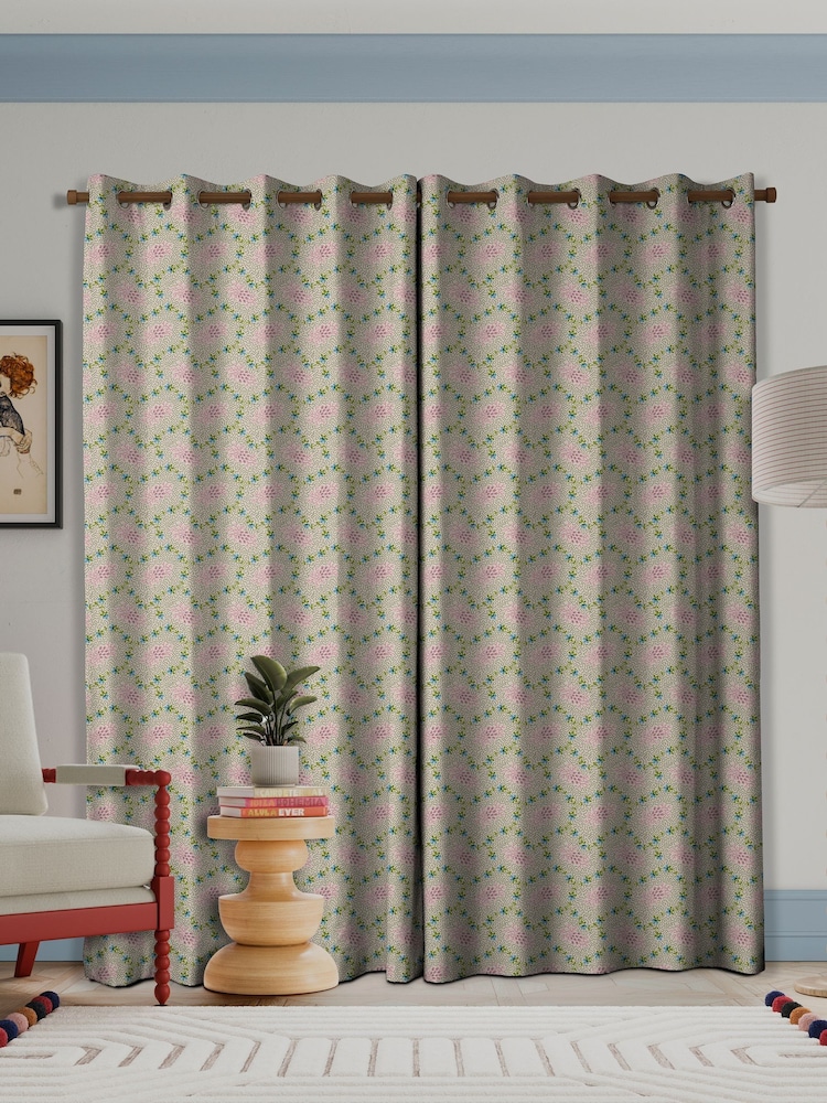 Land & Shore Multi Lorie Made to Measure Curtains - Image 2 of 9