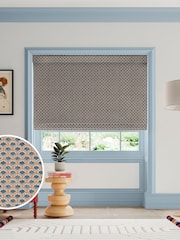 Land & Shore Blue Red Dawn Made to Measure Blinds - Image 1 of 6