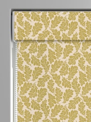 Land & Shore Ochre Oak Leaf Made to Measure Blinds - Image 4 of 6