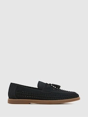 Schuh Blue EC Robbie Woven Loafer - Image 1 of 4
