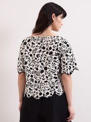 Phase Eight Abi Printed Top - Imaginea 2 din 6