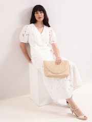 Phase Eight Cream Marina Lace Skirt - Image 4 of 7
