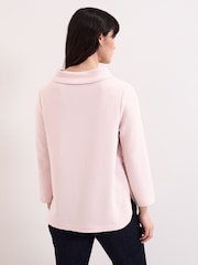 Phase Eight Pink Solene Textured Top - Image 2 of 7