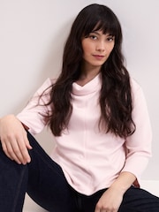 Phase Eight Pink Solene Textured Top - Image 6 of 7