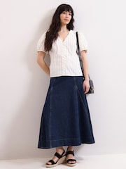 Phase Eight White Elora Blouse - Image 3 of 6