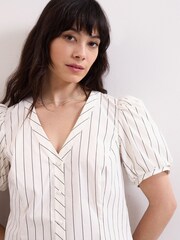 Phase Eight White Elora Blouse - Image 4 of 6