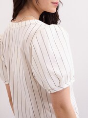 Phase Eight White Elora Blouse - Image 5 of 6