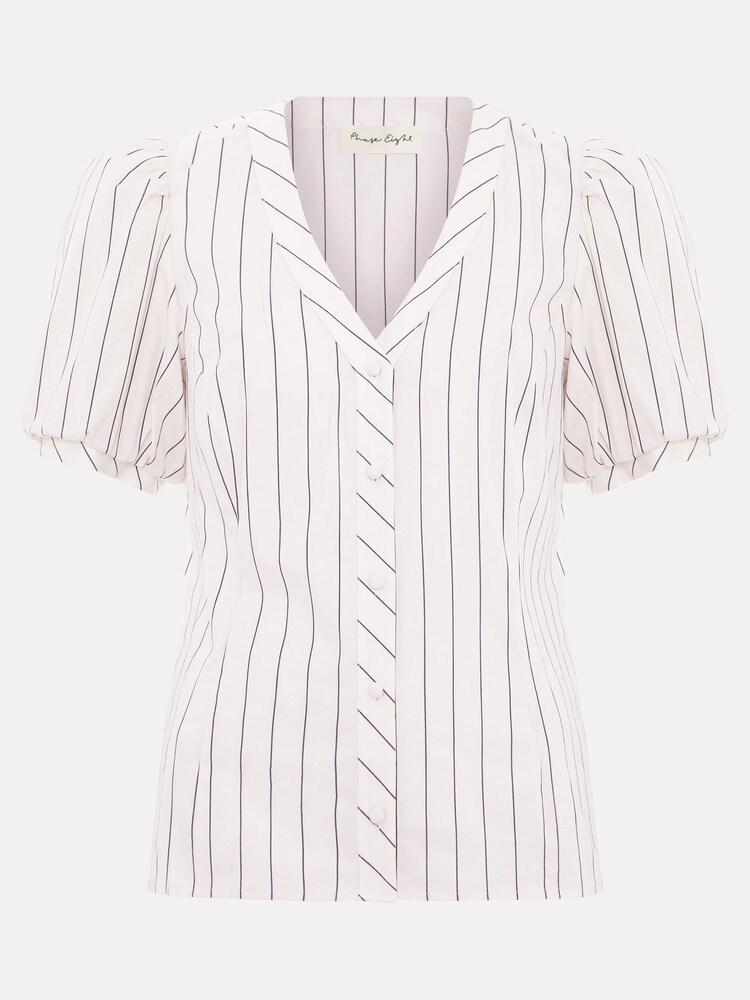 Phase Eight White Elora Blouse - Image 6 of 6