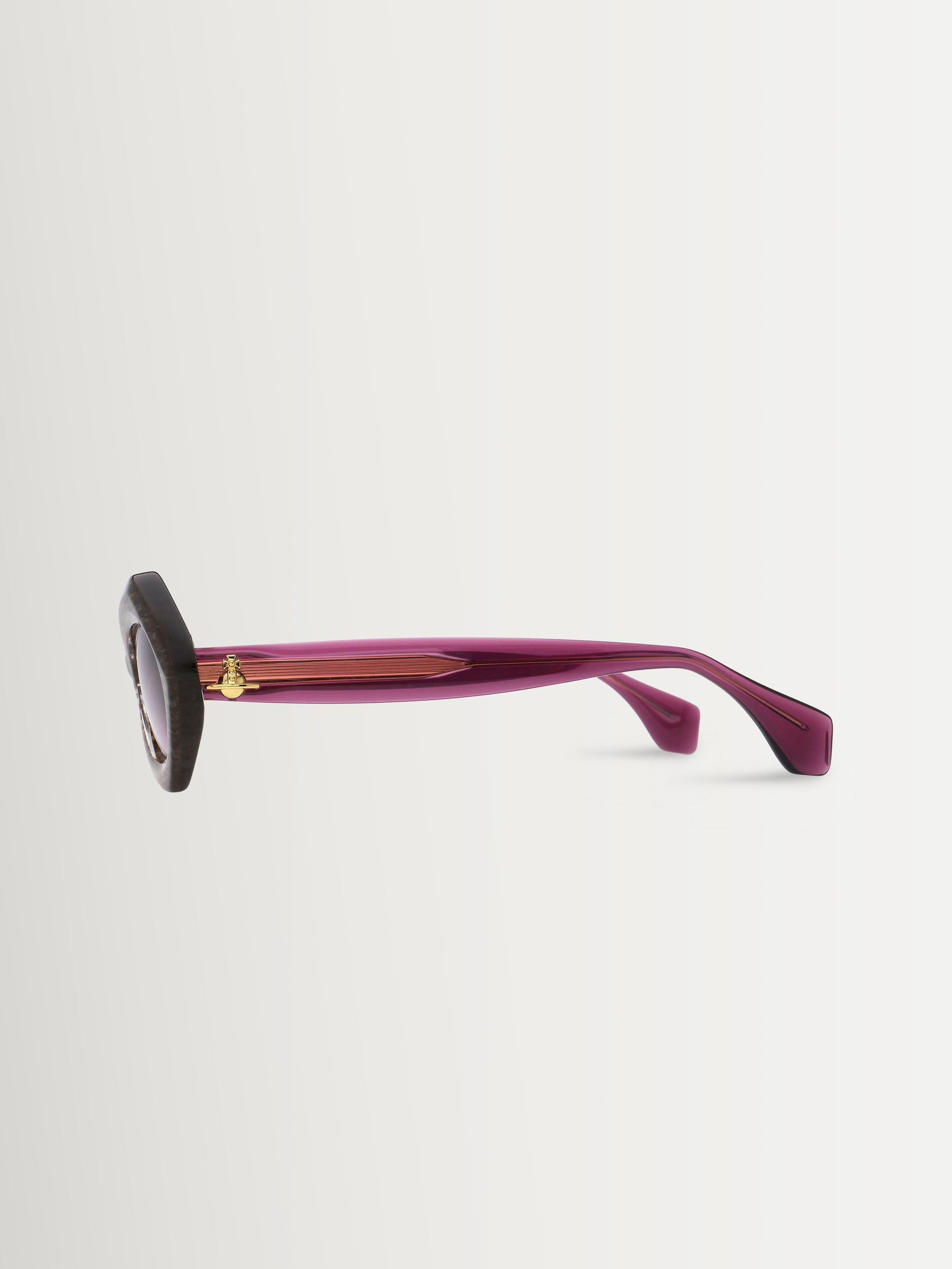 Vivienne Westwood Sunglasses VW5129 149 Brown Cat Eye Frame Gradient Lens 51mm Vivienne Westwood Sunglasses for Women | eBay main image 4