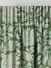 Land & Shore Green Rowallane Made to Measure Curtains - Image 6 of 9