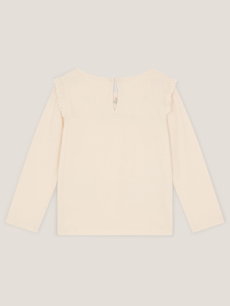 Monsoon Floral Embroidered Long Sleeve Top - صورة 2 من 3 Monsoon Floral Embroidered Long Sleeve Top - صورة 2 من 3