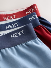 Red/Blue/Navy Short Pyjamas 3 Pack (3-16yrs) - Image 12 of 13
