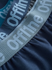 Grey/Blue/Black Short Sleeve Jogger Pyjamas 3 Pack (3-16yrs) - Image 12 of 13