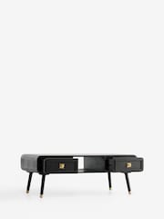 Rockett St George Black Ringo Storage Coffee Table - Image 10 of 11