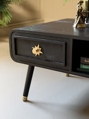 Rockett St George Black Ringo Storage Coffee Table - Image 2 of 11