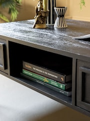 Rockett St George Black Ringo Storage Coffee Table - Image 3 of 11