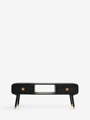 Rockett St George Black Ringo Storage Coffee Table - Image 8 of 11