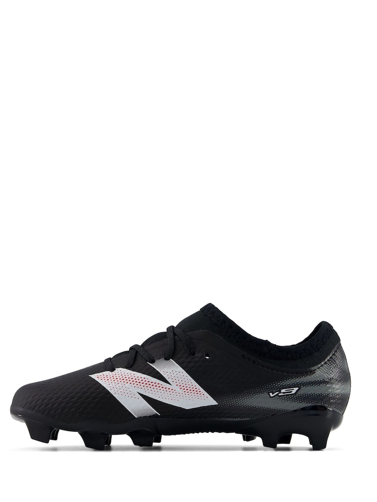 New Balance Black Furon Team Jnr FG V9 Football Boots - Image 2 of 8 New Balance Black Furon Team Jnr FG V9 Football Boots - Image 2 of 8