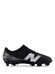New Balance Black Furon Team Jnr FG V9 Football Boots - Image 7 of 8