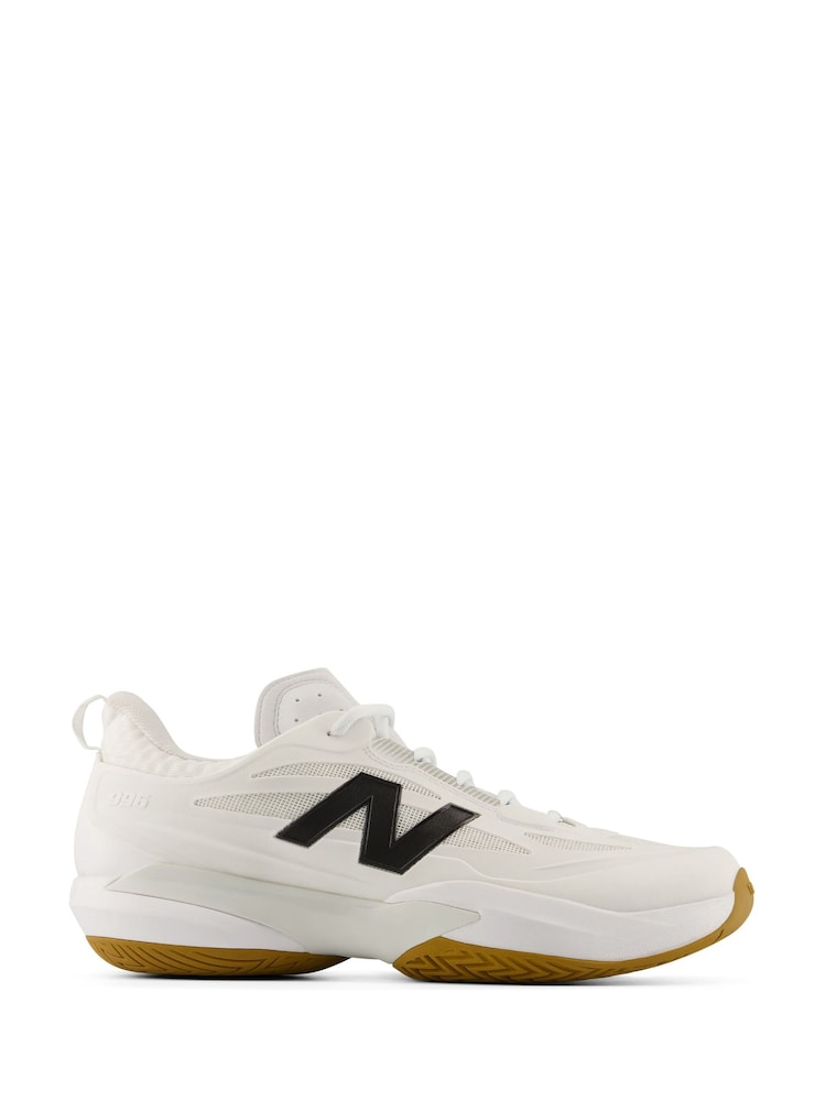 New Balance White FuelCell 996v7 Tennis Trainers - Image 2 of 10