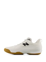 New Balance White FuelCell 996v7 Tennis Trainers - Image 4 of 10