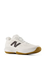 New Balance White FuelCell 996v7 Tennis Trainers - Image 5 of 10
