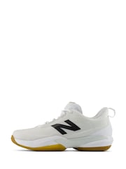 New Balance White FuelCell 996v7 Tennis Trainers - Image 2 of 10