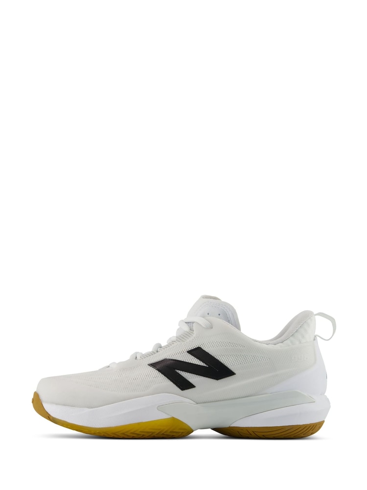 New Balance White FuelCell 996v7 Tennis Trainers - Image 2 of 10
