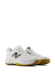 New Balance White FuelCell 996v7 Tennis Trainers - Image 5 of 10