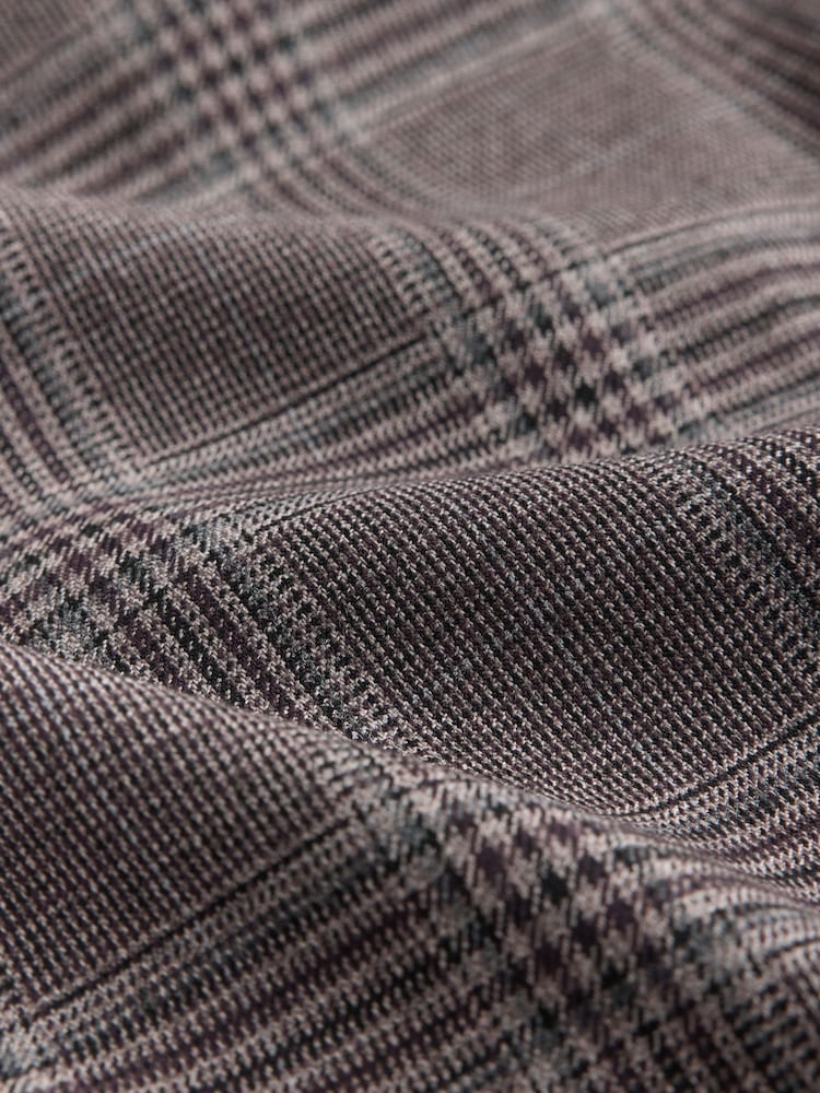 Neutral Check Asymmetric Midi Skirt - Image 8 of 8 Neutral Check Asymmetric Midi Skirt - Image 8 of 8