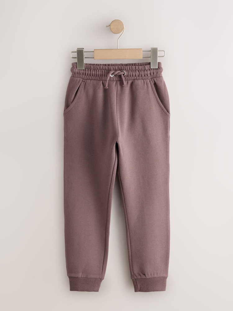 Multi Brown 3 Pack Soft Jersey Regular Fit Joggers (3-16yrs) - Image 2 of 7