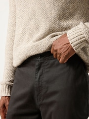 FatFace Black Hayton Slim Fit Chinos - Image 3 of 6