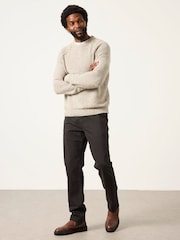 FatFace Black Hayton Slim Fit Chinos - Image 4 of 6