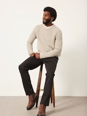 FatFace Black Hayton Slim Fit Chinos - Image 5 of 6