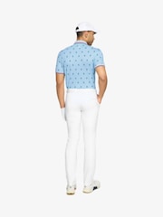 Galvin Green Blue Mendez Breathable Short Sleeve Golf Shirt - Image 5 of 5