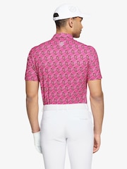 Galvin Green Pink Martinez Breathable Short Sleeve Golf Shirt - Image 4 of 5