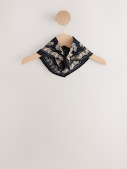 黑色大手帕 - Printed Neck Tie - 圖片 1/3