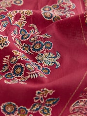 Rust Brown Bandana - Printed Neck Tie - 圖片 7/8